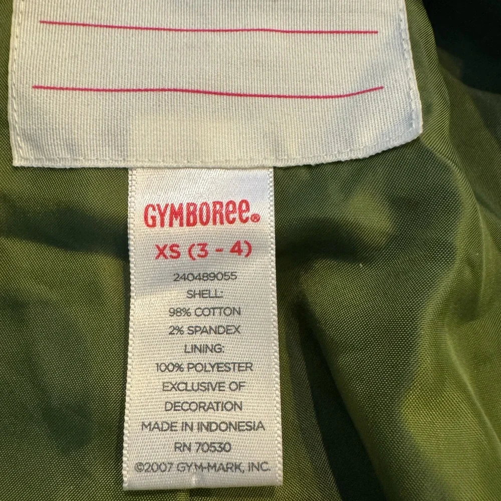 Gymboree Olive Kids Hooded Coat